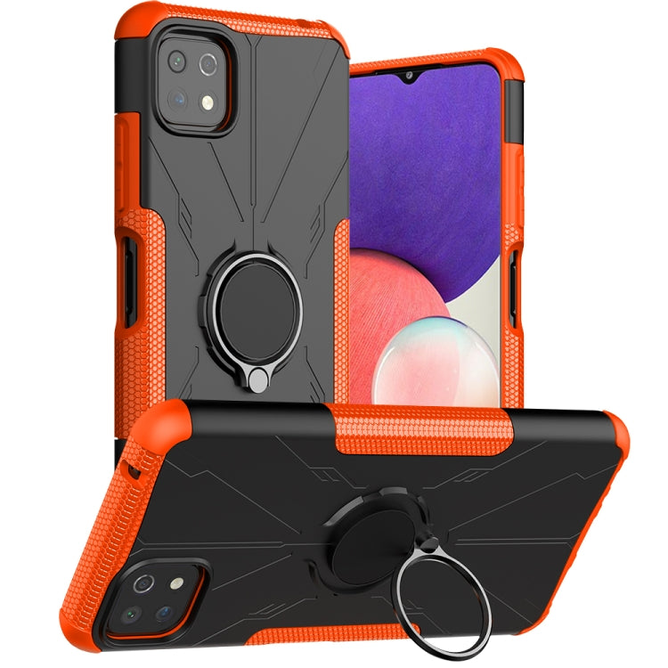 Armor Bear Shockproof PC + TPU Protective Case with Ring Holder, For Motorola Moto E7 Power, For Xiaomi Redmi Note 10 5G, For Samsung Galaxy A22 5G
