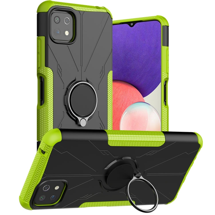 Armor Bear Shockproof PC + TPU Protective Case with Ring Holder, For Motorola Moto E7 Power, For Xiaomi Redmi Note 10 5G, For Samsung Galaxy A22 5G