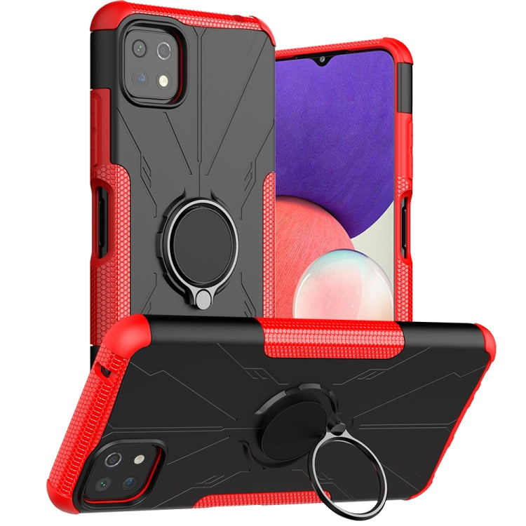 Armor Bear Shockproof PC + TPU Protective Case with Ring Holder, For Motorola Moto E7 Power, For Xiaomi Redmi Note 10 5G, For Samsung Galaxy A22 5G