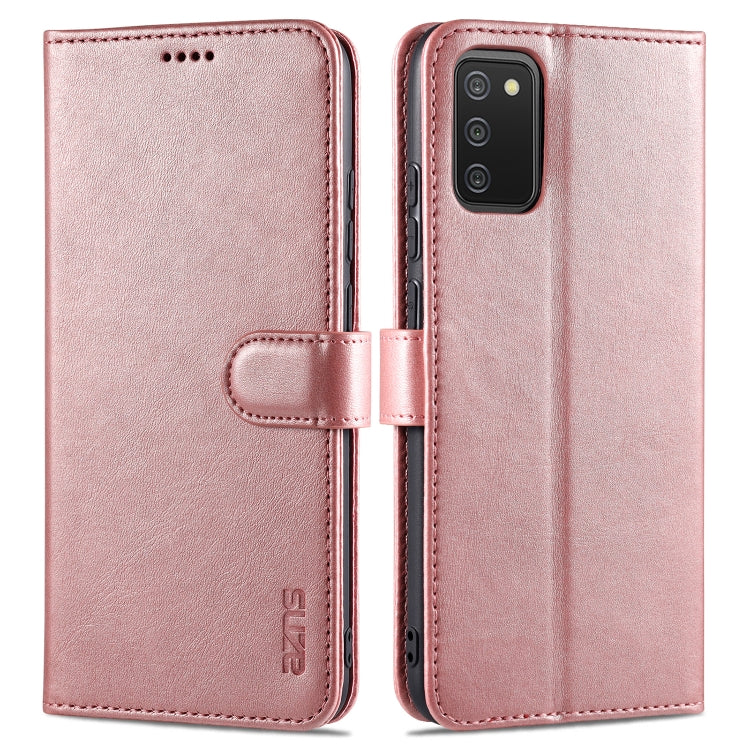 AZNS Skin Feel Calf Texture Horizontal Flip Leather Case with Card Slots & Holder & Wallet, For Samsung Galaxy A02, For Samsung Galaxy A02s