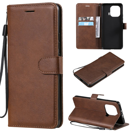 Solid Color Horizontal Flip Protective Leather Case with Holder & Card Slots & Wallet & Photo Frame & Lanyard, For Xiaomi Mi 11 Pro, For Xiaomi Redmi Note 10  Pro 4G, For LG Stylo 7 5G / 4G
