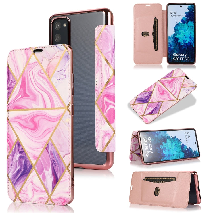 Bronzing Plating PU + TPU Horizontal Flip Leather Case with Holder & Card Slot, For Samsung Galaxy S21+ 5G, For Samsung Galaxy S21 5G, For Samsung Galaxy S20 FE, For Samsung Galaxy S20+, For Samsung Galaxy Note9, For Samsung Galaxy A70�����������������...