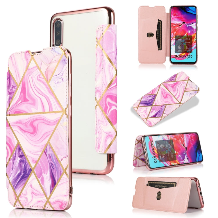 Bronzing Plating PU + TPU Horizontal Flip Leather Case with Holder & Card Slot, For Samsung Galaxy S21+ 5G, For Samsung Galaxy S21 5G, For Samsung Galaxy S20 FE, For Samsung Galaxy S20+, For Samsung Galaxy Note9, For Samsung Galaxy A70�����������������...