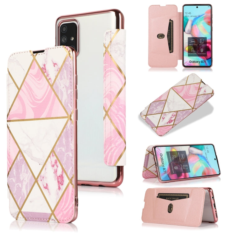 Bronzing Plating PU + TPU Horizontal Flip Leather Case with Holder & Card Slot, For Samsung Galaxy S21+ 5G, For Samsung Galaxy S21 5G, For Samsung Galaxy S20 FE, For Samsung Galaxy S20+, For Samsung Galaxy Note9, For Samsung Galaxy A70�����������������...