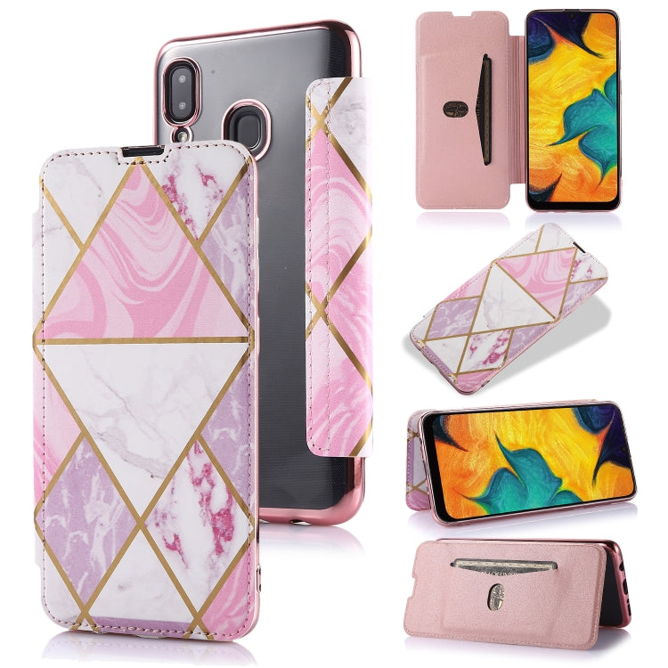 Bronzing Plating PU + TPU Horizontal Flip Leather Case with Holder & Card Slot, For Samsung Galaxy A50, For Samsung Galaxy S8, For Samsung Galaxy S9+, For Samsung Galaxy A20 / A30, For Samsung Galaxy S10e, For Samsung Galaxy A51������������������������...