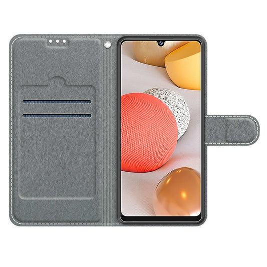 Voltage Colored Drawing Magnetic Clasp Horizontal Flip PU Leather Case with Holder & Card Slots