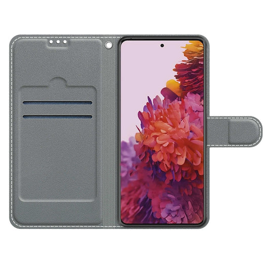 Voltage Colored Drawing Magnetic Clasp Horizontal Flip PU Leather Case with Holder & Card Slots