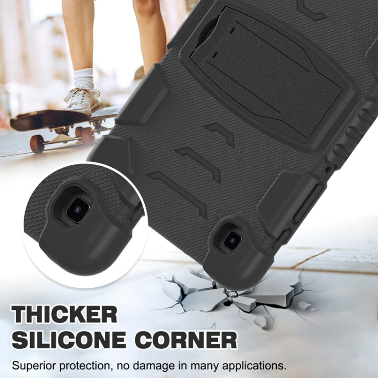 3-Layer Protection Screen Frame + PC + Silicone Shockproof Combination Case with Holder, For Samsung Galaxy Tab A7 Lite 8.7 inch 2021