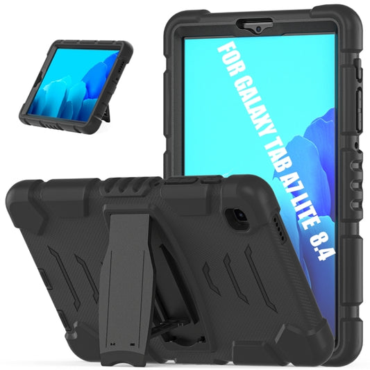 3-Layer Protection Screen Frame + PC + Silicone Shockproof Combination Case with Holder, For Samsung Galaxy Tab A7 Lite 8.7 inch 2021