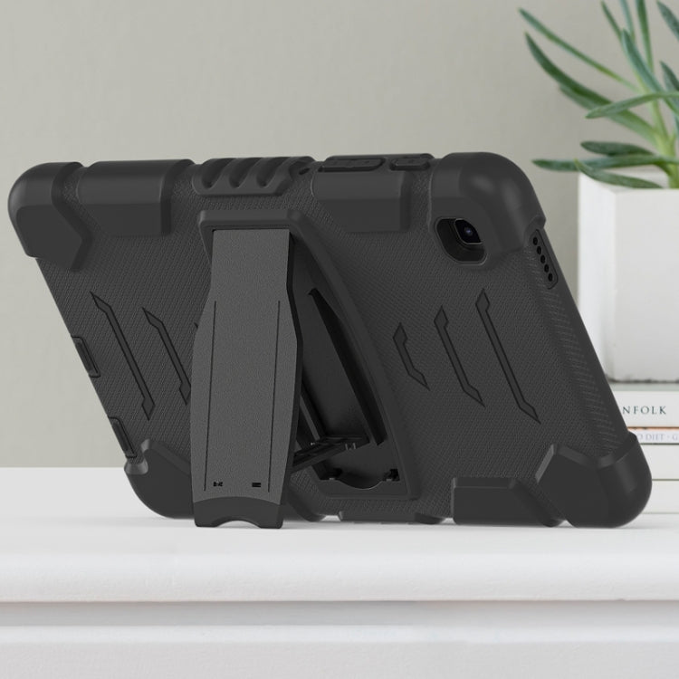 3-Layer Protection Screen Frame + PC + Silicone Shockproof Combination Case with Holder, For Samsung Galaxy Tab A7 Lite 8.7 inch 2021