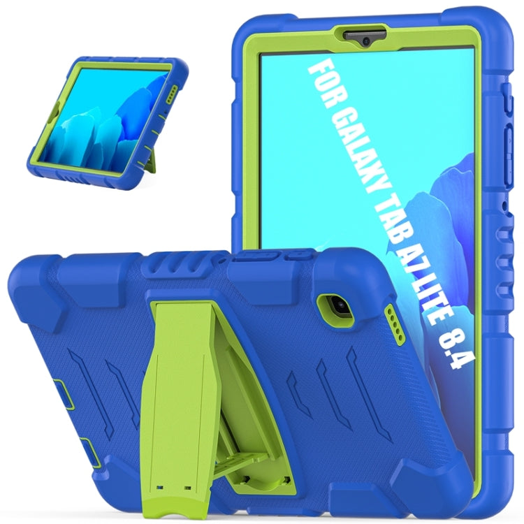 3-Layer Protection Screen Frame + PC + Silicone Shockproof Combination Case with Holder, For Samsung Galaxy Tab A7 Lite 8.7 inch 2021
