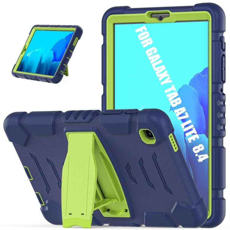 3-Layer Protection Screen Frame + PC + Silicone Shockproof Combination Case with Holder, For Samsung Galaxy Tab A7 Lite 8.7 inch 2021