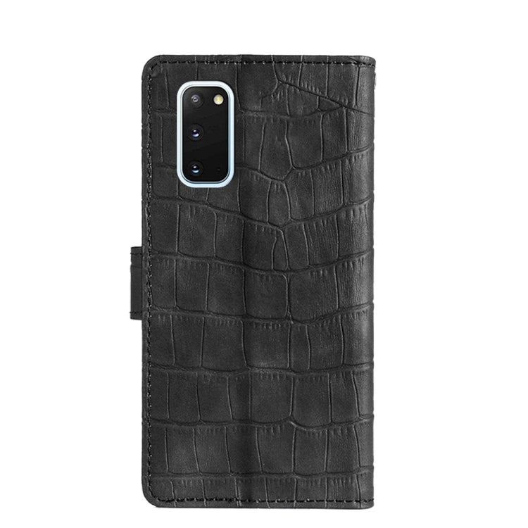 Skin Feel Crocodile Texture Magnetic Clasp Horizontal Flip PU Leather Case with Holder & Card Slots & Wallet, For Samsung Galaxy S20, For Samsung Galaxy S20 FE, For Samsung Galaxy S20+, For Samsung Galaxy S20 Ultra, For Samsung Galaxy S21+ 5G����������...