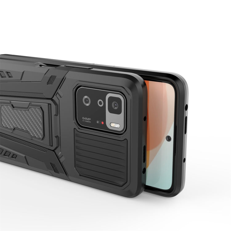 War Chariot Series Armor All-inclusive Shockproof PC + TPU Protective Case with Invisible Holder