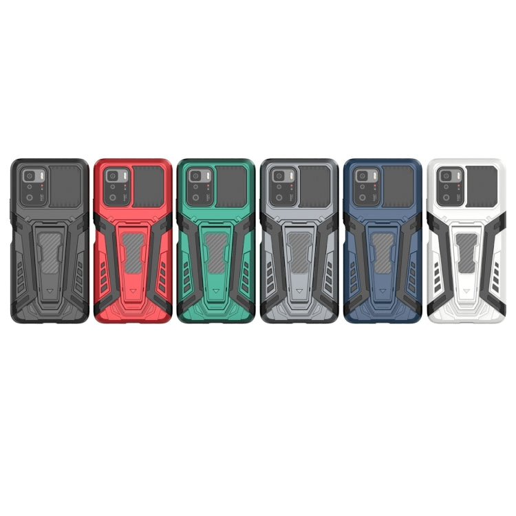 War Chariot Series Armor All-inclusive Shockproof PC + TPU Protective Case with Invisible Holder