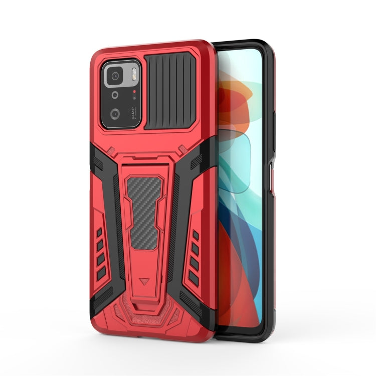 War Chariot Series Armor All-inclusive Shockproof PC + TPU Protective Case with Invisible Holder