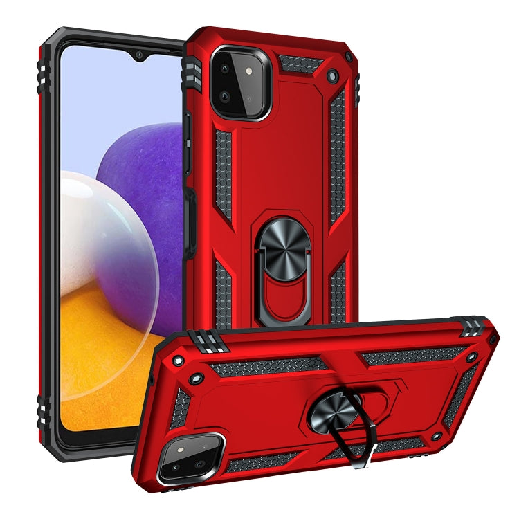 Shockproof TPU + PC Protective Case with 360 Degree Rotating Holder, For Samsung Galaxy A22 5G, For Samsung Galaxy A22 4G