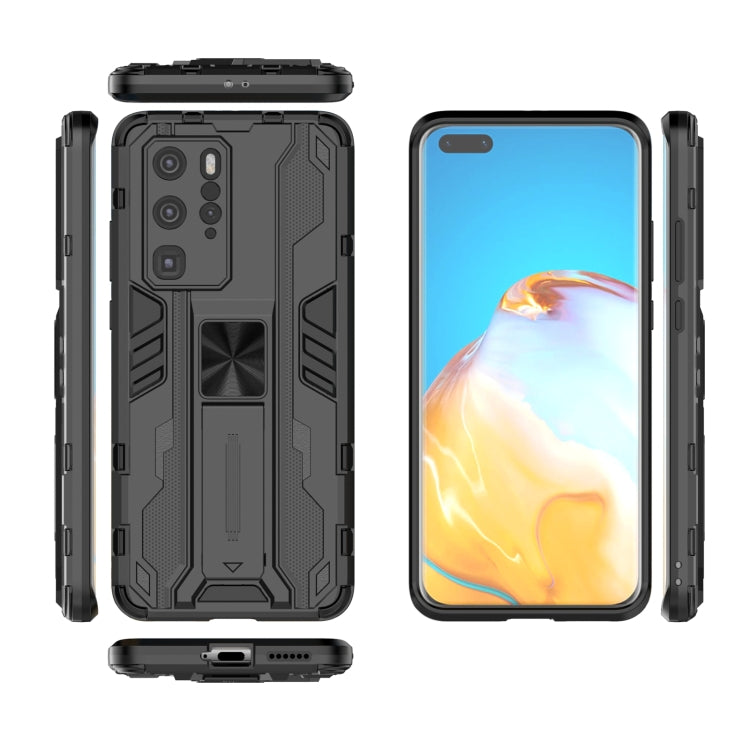 Supersonic PC + TPU Shock-proof Protective Case with Holder, For Huawei P40, For Huawei P40 Pro, For Samsung Galaxy A22 4G