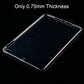 0.75mm Ultrathin Transparent TPU Soft Protective Case
