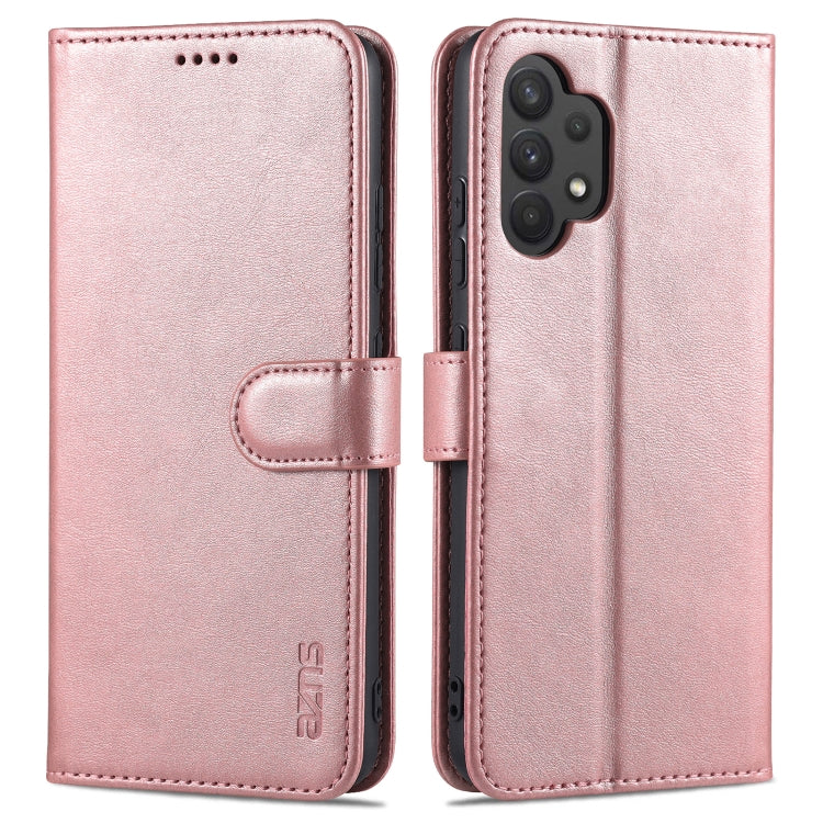 AZNS Skin Feel Calf Texture Horizontal Flip Leather Case with Card Slots & Holder & Wallet, For Samsung Galaxy A22 5G, For Samsung Galaxy A32 4G