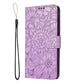 Skin Feel Embossed Sunflower Horizontal Flip Leather Case with Holder & Card Slots & Wallet & Lanyard, For Samsung Galaxy S21 5G, For Samsung Galaxy S21 FE, For Samsung Galaxy A21s, For Samsung Galaxy Note20, For Samsung Galaxy 5G / 4G�����������������...
