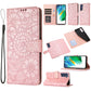 Skin Feel Embossed Sunflower Horizontal Flip Leather Case with Holder & Card Slots & Wallet & Lanyard, For Samsung Galaxy S21 5G, For Samsung Galaxy S21 FE, For Samsung Galaxy A21s, For Samsung Galaxy Note20, For Samsung Galaxy 5G / 4G�����������������...