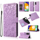 Skin Feel Embossed Sunflower Horizontal Flip Leather Case with Holder & Card Slots & Wallet & Lanyard, For Samsung Galaxy S21 5G, For Samsung Galaxy S21 FE, For Samsung Galaxy A21s, For Samsung Galaxy Note20, For Samsung Galaxy 5G / 4G�����������������...