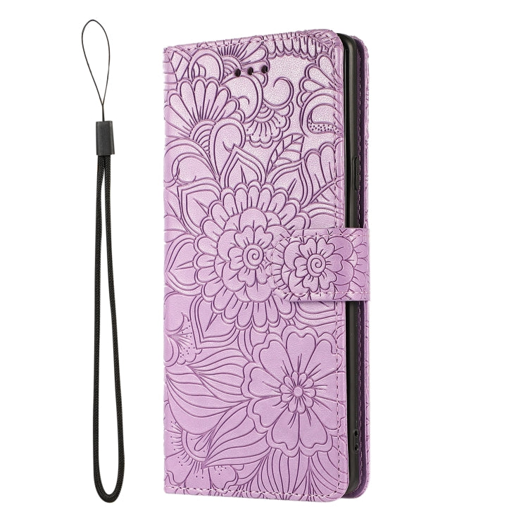 Skin Feel Embossed Sunflower Horizontal Flip Leather Case with Holder & Card Slots & Wallet & Lanyard, For Samsung Galaxy Note9, For Samsung Galaxy Note20 Ultra, For Samsung Galaxy S20 Ultra, For Samsung Galaxy S21 Ultra 5G, For Samsung Galaxy A30s����...