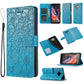 Skin Feel Embossed Sunflower Horizontal Flip Leather Case with Holder & Card Slots & Wallet & Lanyard, For Samsung Galaxy Note9, For Samsung Galaxy Note20 Ultra, For Samsung Galaxy S20 Ultra, For Samsung Galaxy S21 Ultra 5G, For Samsung Galaxy A30s����...