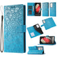 Skin Feel Embossed Sunflower Horizontal Flip Leather Case with Holder & Card Slots & Wallet & Lanyard, For Samsung Galaxy Note9, For Samsung Galaxy Note20 Ultra, For Samsung Galaxy S20 Ultra, For Samsung Galaxy S21 Ultra 5G, For Samsung Galaxy A30s����...