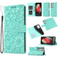 Skin Feel Embossed Sunflower Horizontal Flip Leather Case with Holder & Card Slots & Wallet & Lanyard, For Samsung Galaxy Note9, For Samsung Galaxy Note20 Ultra, For Samsung Galaxy S20 Ultra, For Samsung Galaxy S21 Ultra 5G, For Samsung Galaxy A30s����...