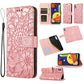 Skin Feel Embossed Sunflower Horizontal Flip Leather Case with Holder & Card Slots & Wallet & Lanyard, For Samsung Galaxy Note9, For Samsung Galaxy Note20 Ultra, For Samsung Galaxy S20 Ultra, For Samsung Galaxy S21 Ultra 5G, For Samsung Galaxy A30s����...
