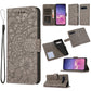 Skin Feel Embossed Sunflower Horizontal Flip Leather Case with Holder & Card Slots & Wallet & Lanyard, For Samsung Galaxy S10+, For Samsung Galaxy S10e, For Samsung Galaxy A20s, For Samsung Galaxy A40, For Samsung Galaxy Note8, For Samsung Galaxy J6���...
