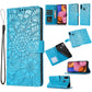 Skin Feel Embossed Sunflower Horizontal Flip Leather Case with Holder & Card Slots & Wallet & Lanyard, For Samsung Galaxy S10+, For Samsung Galaxy S10e, For Samsung Galaxy A20s, For Samsung Galaxy A40, For Samsung Galaxy Note8, For Samsung Galaxy J6���...