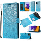 Skin Feel Embossed Sunflower Horizontal Flip Leather Case with Holder & Card Slots & Wallet & Lanyard, For Samsung Galaxy A22 5G, For Samsung Galaxy A51