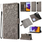 Skin Feel Embossed Sunflower Horizontal Flip Leather Case with Holder & Card Slots & Wallet & Lanyard, For Samsung Galaxy A22 5G, For Samsung Galaxy A51
