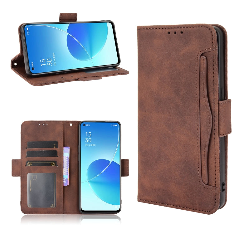 Skin Feel Calf Pattern Horizontal Flip Leather Case with Holder & Card Slots & Photo Frame, For Motorola Moto G Stylus 5G 2021, For OPPO Reno6 5G, For OPPO Reno6 Pro 5G, For OPPO Reno6 Pro+ 5G, For vivo V21e 4G / Y73 2021�������������������������������...