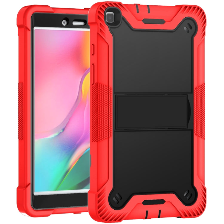 Silicone + PC Shockproof Protective Case with Holder, For Samsung Galaxy Tab A 8.0 2019, For Samsung Galaxy Tab A 8.4(2020), For Samsung Galaxy Tab A7 Lite T225/T220, For Samsung Galaxy Tab S6 Lite, For Samsung Galaxy Tab S7 FE�������������������������...