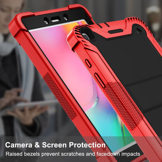 Silicone + PC Shockproof Protective Case with Holder, For Samsung Galaxy Tab A 8.0 2019, For Samsung Galaxy Tab A 8.4(2020), For Samsung Galaxy Tab A7 Lite T225/T220, For Samsung Galaxy Tab S6 Lite, For Samsung Galaxy Tab S7 FE�������������������������...