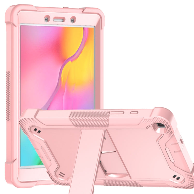 Silicone + PC Shockproof Protective Case with Holder, For Samsung Galaxy Tab A 8.0 2019, For Samsung Galaxy Tab A 8.4(2020), For Samsung Galaxy Tab A7 Lite T225/T220, For Samsung Galaxy Tab S6 Lite, For Samsung Galaxy Tab S7 FE�������������������������...