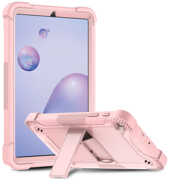 Silicone + PC Shockproof Protective Case with Holder, For Samsung Galaxy Tab A 8.0 2019, For Samsung Galaxy Tab A 8.4(2020), For Samsung Galaxy Tab A7 Lite T225/T220, For Samsung Galaxy Tab S6 Lite, For Samsung Galaxy Tab S7 FE�������������������������...