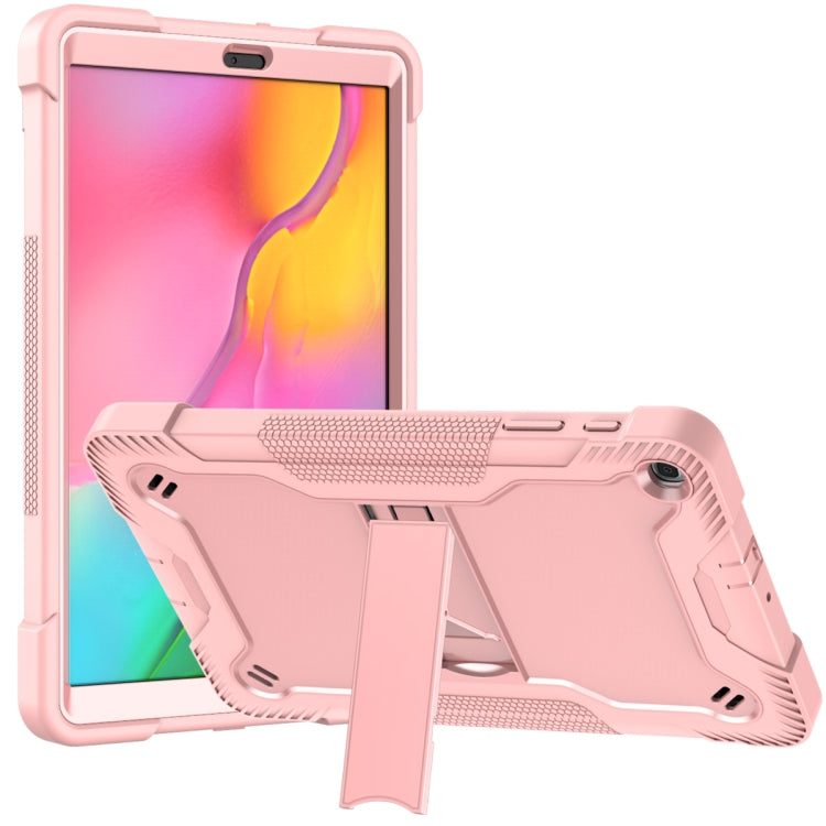 Silicone + PC Shockproof Protective Case with Holder, For Samsung Galaxy Tab A 8.0 2019, For Samsung Galaxy Tab A 8.4(2020), For Samsung Galaxy Tab A7 Lite T225/T220, For Samsung Galaxy Tab S6 Lite, For Samsung Galaxy Tab S7 FE�������������������������...
