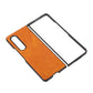 Two-color Cowhide Texture PU Shockproof Protective Case, For Samsung Galaxy Z Fold3 5G