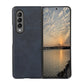 Two-color Cowhide Texture PU Shockproof Protective Case, For Samsung Galaxy Z Fold3 5G