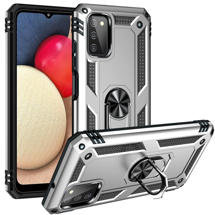 Shockproof TPU + PC Protective Case with 360 Degree Rotating Holder, For Samsung Galaxy A03s 166mm Version, For Samsung Galaxy A03s 166mm Version 166mm 版