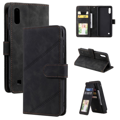 Skin Feel Business Horizontal Flip PU Leather Case with Holder & Multi-Card Slots & Wallet & Lanyard & Photo Frame, For Samsung Galaxy A10 / M10, For Samsung Galaxy A20 / A30, For Samsung Galaxy A32 4G, For Samsung Galaxy A50���������������������������...