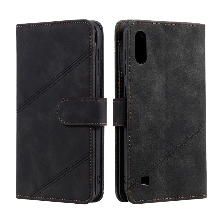 Skin Feel Business Horizontal Flip PU Leather Case with Holder & Multi-Card Slots & Wallet & Lanyard & Photo Frame, For Samsung Galaxy A10 / M10, For Samsung Galaxy A20 / A30, For Samsung Galaxy A32 4G, For Samsung Galaxy A50���������������������������...