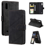 Skin Feel Business Horizontal Flip PU Leather Case with Holder & Multi-Card Slots & Wallet & Lanyard & Photo Frame, For Samsung Galaxy A10 / M10, For Samsung Galaxy A20 / A30, For Samsung Galaxy A32 4G, For Samsung Galaxy A50���������������������������...
