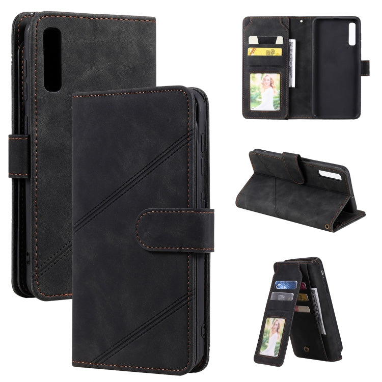 Skin Feel Business Horizontal Flip PU Leather Case with Holder & Multi-Card Slots & Wallet & Lanyard & Photo Frame, For Samsung Galaxy A10 / M10, For Samsung Galaxy A20 / A30, For Samsung Galaxy A32 4G, For Samsung Galaxy A50���������������������������...