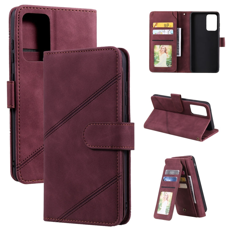 Skin Feel Business Horizontal Flip PU Leather Case with Holder & Multi-Card Slots & Wallet & Lanyard & Photo Frame, For Samsung Galaxy A10 / M10, For Samsung Galaxy A20 / A30, For Samsung Galaxy A32 4G, For Samsung Galaxy A50���������������������������...
